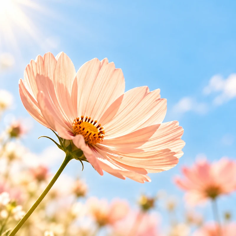 Cosmos Flower Barrier Care